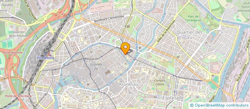 localisation de l'entreprise SCI LA MAISON BLANCHE  STRASBOURG