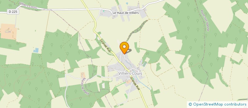 localisation de l'entreprise SCI LA MAISON BLANCHE  CERISIERS