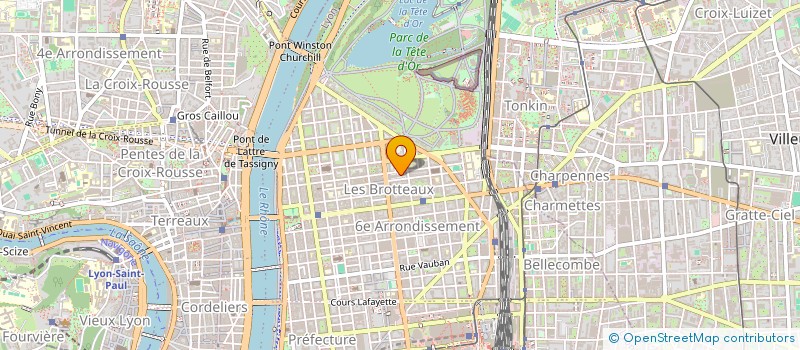 localisation de l'entreprise SCI LA MAISON BLANCHE  LYON