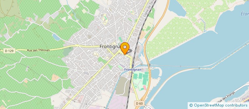 localisation de l'entreprise SCI LA MAISON BLEUE à FRONTIGNAN