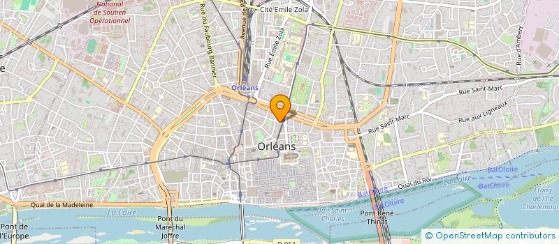 localisation de l'entreprise SCI LA MAISON BLEUE à ORLEANS