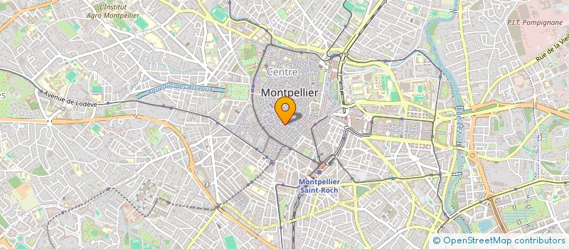 localisation de l'entreprise SCI LA MAISON BLEUE à MONTPELLIER