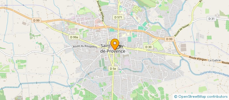 localisation de l'entreprise SCI LA MAISON D'EVA  SAINT-REMY-DE-PROVENCE