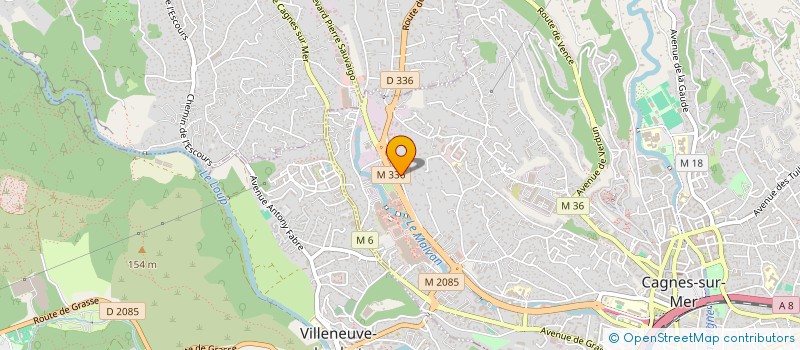 localisation de l'entreprise SCI LA MAISON DE CANNES à CAGNES-SUR-MER