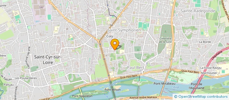 localisation de l'entreprise SCI LA MAISON DE CAROLINE  TOURS