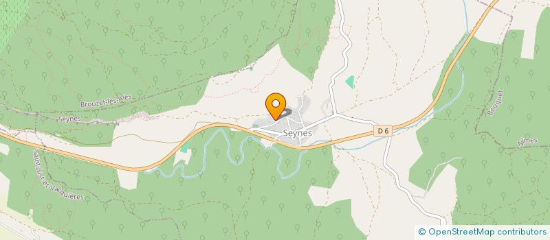 localisation de l'entreprise SCI LA MAISON DE FELIX  SEYNES