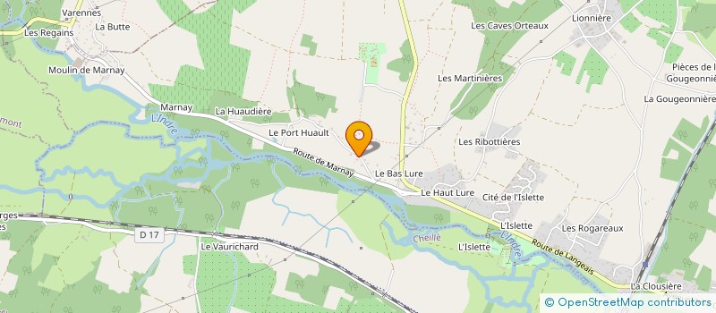 localisation de l'entreprise SCI LA MAISON DE JEANNE D'ARC à AZAY LE RIDEAU