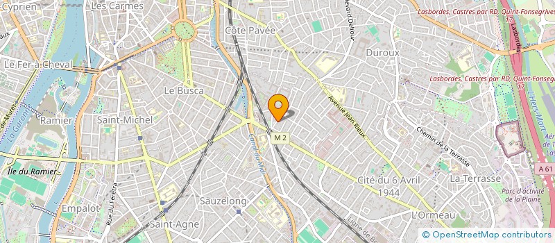 localisation de l'entreprise SCI LA MAISON DE JOSEPH à TOULOUSE