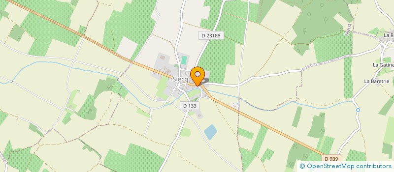 localisation de l'entreprise SCI LA MAISON DE LA FONTAINE  GOURVILLETTE