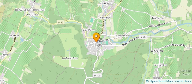 localisation de l'entreprise SCI LA MAISON DE LUGNY à LUGNY