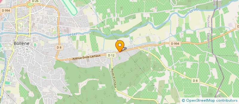 localisation de l'entreprise SCI LA MAISON DE LUISE  BOLLENE