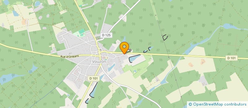 localisation de l'entreprise SCI LA MAISON DE MAMIE  VOUZON