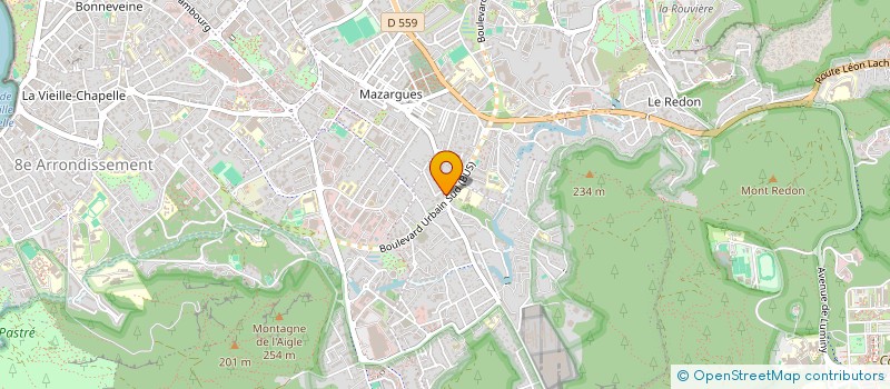 localisation de l'entreprise SCI LA MAISON DE MISTOUFFI à MARSEILLE 9EME