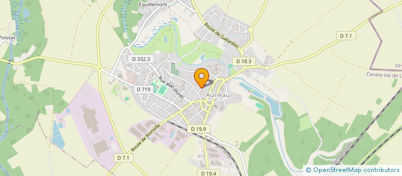 localisation de l'entreprise SCI LA MAISON DE NOUS à AUNEAU-BLEURY-SAINT-SYMPHORIEN