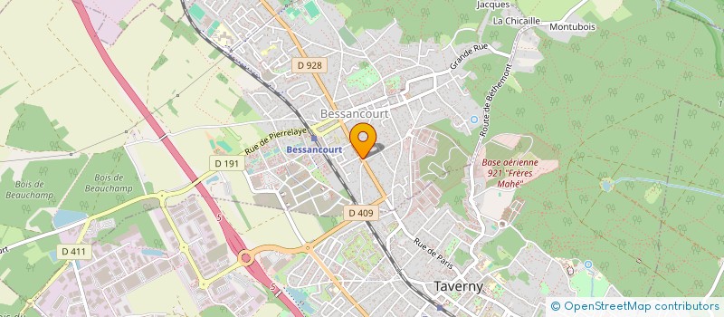 localisation de l'entreprise SCI LA MAISON DE THELEME  BESSANCOURT