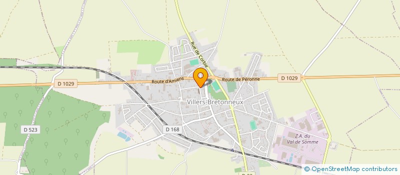 localisation de l'entreprise SCI LA MAISON DE ZULMEE à VILLERS-BRETONNEUX