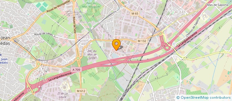 localisation de l'entreprise SCI LA MAISON DES ARTISANS DU BATIMENT à MONTPELLIER
