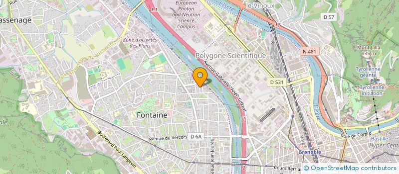 localisation de l'entreprise SCI LA MAISON DES LACS DE ST THEOFFREY  FONTAINE