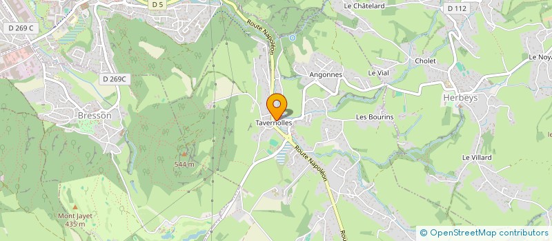 localisation de l'entreprise SCI LA MAISON DES OLIVES  BRIE-ET-ANGONNES