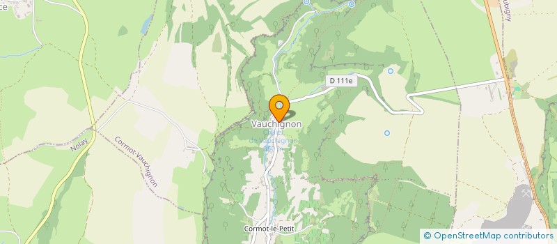 localisation de l'entreprise SCI LA MAISON DU BOUT DU MONDE  CORMOT-VAUCHIGNON