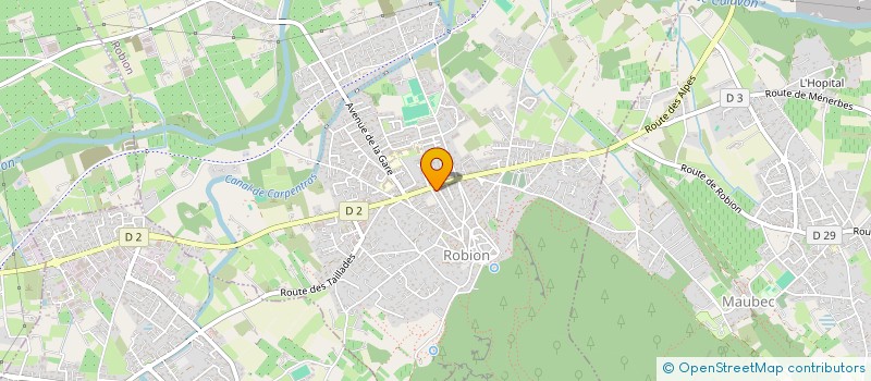 localisation de l'entreprise SCI LA MAISON DU COIN  ROBION