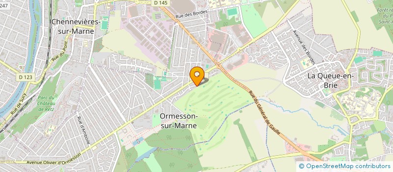 localisation de l'entreprise SCI LA MAISON DU GOLF  ORMESSON-SUR-MARNE