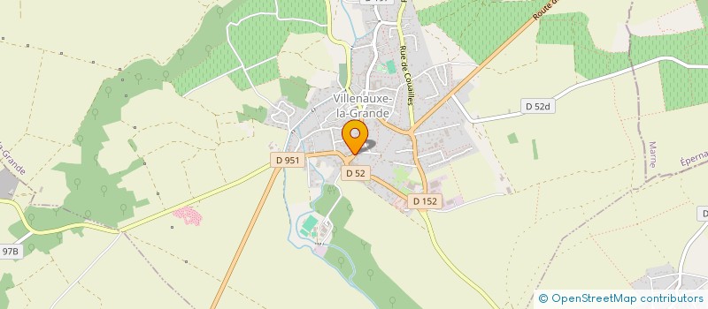 localisation de l'entreprise SCI  LA MAISON DU GRES  VILLENAUXE-LA-GRANDE