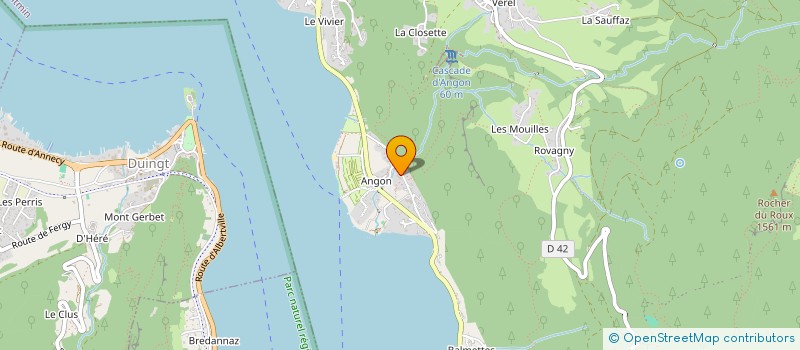 localisation de l'entreprise SCI LA MAISON DU LAC  VEYRIER-DU-LAC