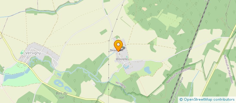 localisation de l'entreprise SCI LA MAISON FERCHAUD  VERSIGNY