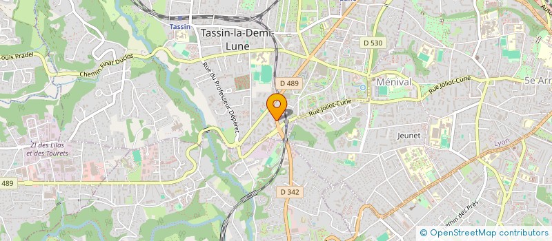 localisation de l'entreprise SCI LA MAISON FLEURIE  LYON