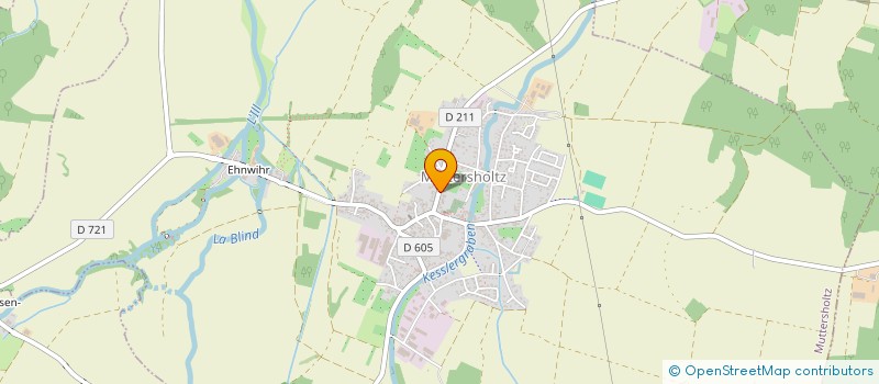 localisation de l'entreprise SCI LA MAISON JARDINEE  MUTTERSHOLTZ