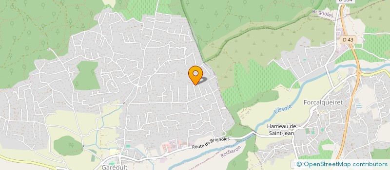 localisation de l'entreprise SCI LA MAISON JULIETTE  GAREOULT