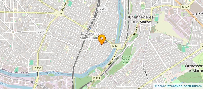 localisation de l'entreprise SCI LA MAISON LAM à SAINT-MAUR-DES-FOSSES