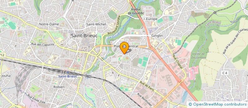 localisation de l'entreprise SCI LA MAISON MEDICALE à SAINT-BRIEUC