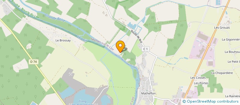 localisation de l'entreprise SCI LA MAISON NEUVE  CORZE