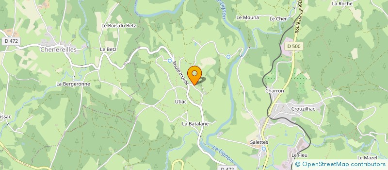 localisation de l'entreprise SCI LA MAISON QUI CHANTE  TENCE