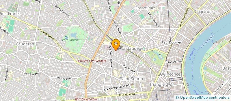 localisation de l'entreprise SCI LA MAISON ROSA  BORDEAUX