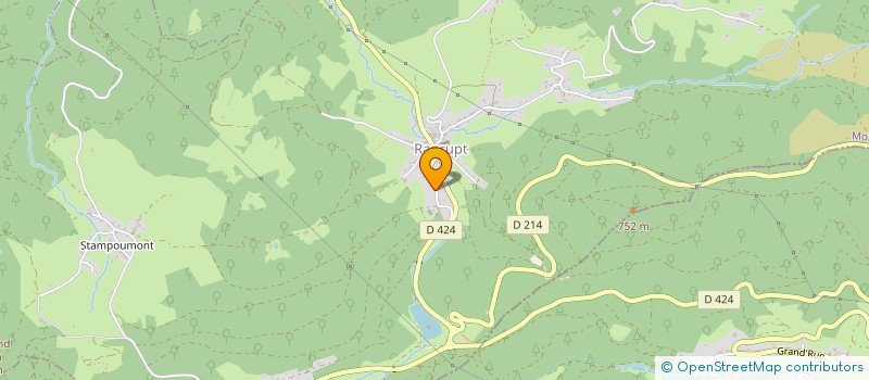 localisation de l'entreprise SCI LA MAISON ROSE  RANRUPT