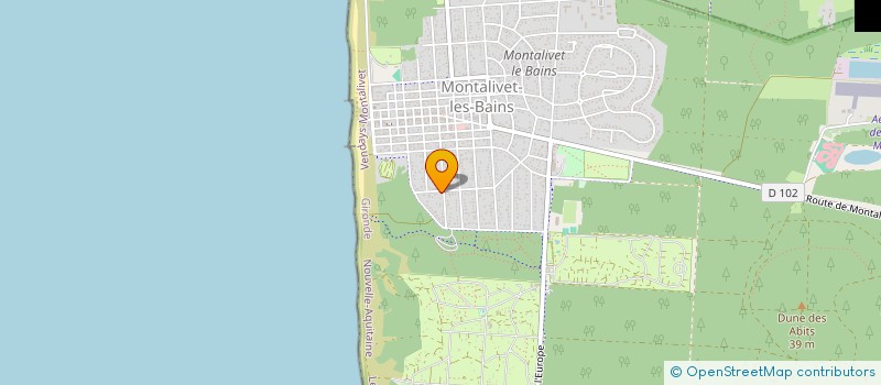 localisation de l'entreprise SCI LA MAISON ROSE  VENDAYS-MONTALIVET