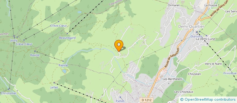 localisation de l'entreprise SCI LA MAISONNEUVE  DEMI-QUARTIER