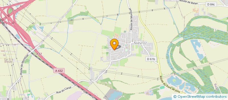 localisation de l'entreprise SCI LA MAJANE  NIEVROZ