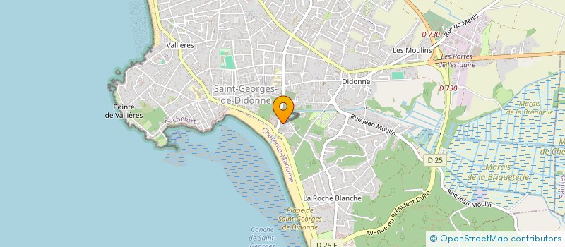 localisation de l'entreprise SCI LA MAJDAN  SAINT-GEORGES-DE-DIDONNE