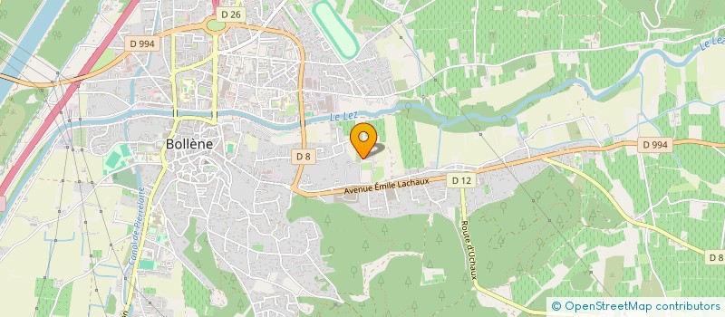 localisation de l'entreprise SCI LA MAJOURALO  BOLLENE