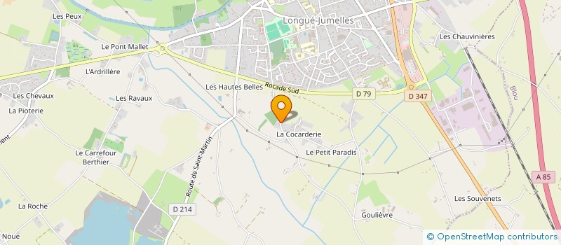 localisation de l'entreprise SCI LA MALARDIERE  LONGUE-JUMELLES