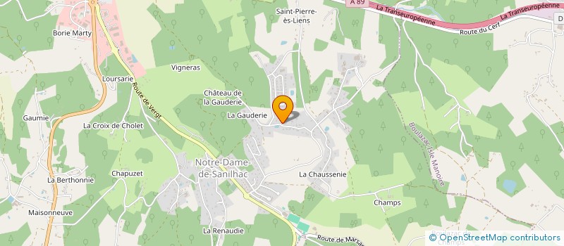 localisation de l'entreprise SCI LA MALETIE à SANILHAC