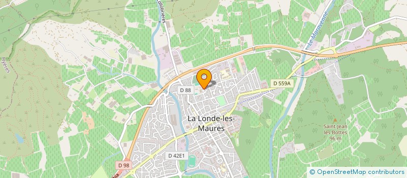 localisation de l'entreprise SCI LA MALIERE  LA LONDE-LES-MAURES