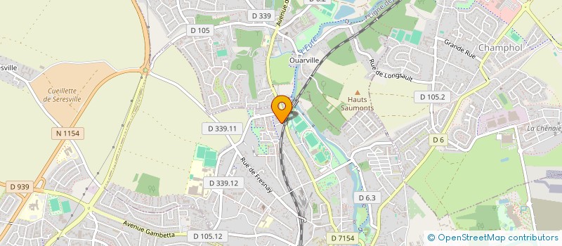 localisation de l'entreprise SCI LA MALIMEG à CHARTRES