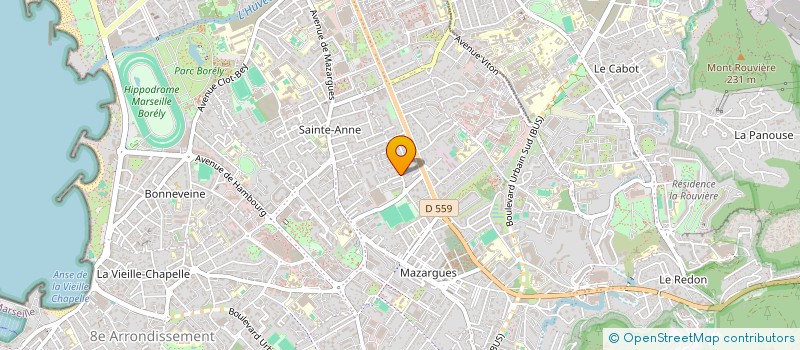 localisation de l'entreprise SCI LA MALLE à MARSEILLE