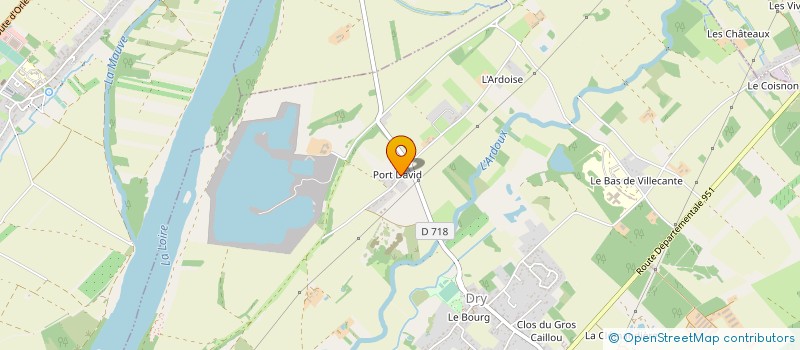 localisation de l'entreprise SCI LA MALNOUE à DRY
