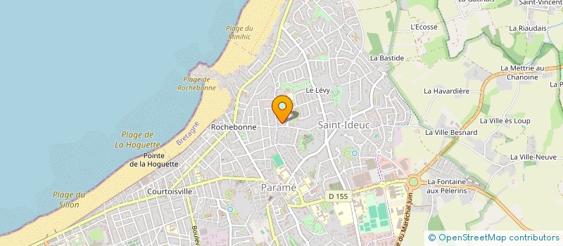localisation de l'entreprise SCI LA MALOUINE 1  SAINT-MALO